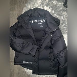 TNA Super puff shorty jacket. US 4/6